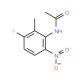 N-(3-Fluoro-2-methyl-6-nitrophenyl)acetamide - chemical structure image