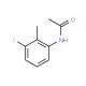 N-(3-Fluoro-2-methylphenyl)acetamide (CAS 322-33-8) - chemical structure image