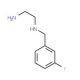 N-(3-fluorobenzyl)ethane-1,2-diamine (CAS 123566-39-2) - chemical structure image