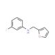 N-(3-fluorophenyl)-N-(2-furylmethyl)amine - chemical structure image