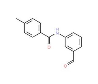 N-(3-Formyl-phenyl)-4-methyl-benzamide - chemical structure image