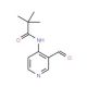 N-(3-Formyl-pyridin-4-yl)-2,2-dimethyl-propionamide (CAS 86847-71-4) - chemical structure image