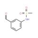 N-(3-Formylphenyl)methanesulphonamide (CAS 55512-05-5) - chemical structure image