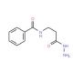 N-(3-Hydrazino-3-oxopropyl)benzamide - chemical structure image