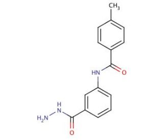 N-[3-(Hydrazinocarbonyl)phenyl]-4-methylbenzamide - chemical structure image