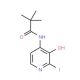 N-(3-Hydroxy-2-iodopyridin-4-yl)pivalamide - chemical structure image