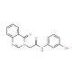 N-(3-hydroxyphenyl)-2-(4-oxoquinazolin-3(4H)-yl)acetamide - chemical structure image