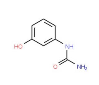 N-(3-Hydroxyphenyl)urea (CAS 701-82-6) - chemical structure image
