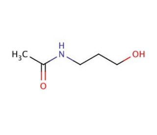 N-(3-Hydroxypropyl)acetamide (CAS 10601-73-7) - chemical structure image