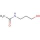 N-(3-Hydroxypropyl)acetamide (CAS 10601-73-7) - chemical structure image