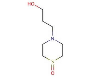 N-(3-Hydroxypropyl)thiomorpholine-1-oxide - chemical structure image