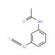 N-(3-isothiocyanatophenyl)acetamide (CAS 3137-83-5) - chemical structure image
