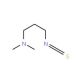 N-(3-isothiocyanatopropyl)-N,N-dimethylamine (CAS 27421-70-1) - chemical structure image