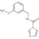 N-(3-methoxybenzyl)-1H-imidazole-1-carboxamide - chemical structure image