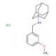N-(3-methoxybenzyl)adamantan-1-amine hydrochloride - chemical structure image