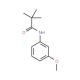 N-(3-Methoxyphenyl)-2,2-dimethylpropanamide (CAS 56619-93-3) - chemical structure image