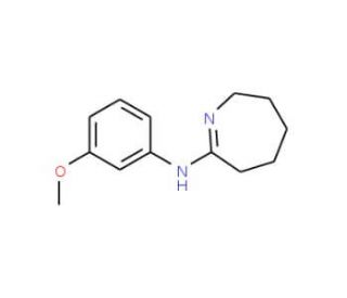 N-(3-methoxyphenyl)-3,4,5,6-tetrahydro-2H-azepin-7-amine - chemical structure image