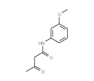 N-(3-methoxyphenyl)-3-oxobutanamide (CAS 25233-47-0) - chemical structure image