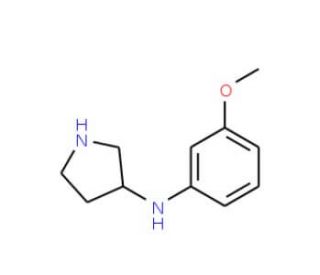 N-(3-Methoxyphenyl)pyrrolidin-3-amine - chemical structure image