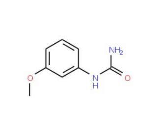 N-(3-Methoxyphenyl)urea (CAS 139-77-5) - chemical structure image