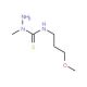 N-(3-methoxypropyl)-1-methylhydrazinecarbothioamide - chemical structure image