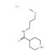 N-(3-methoxypropyl)piperidine-4-carboxamide hydrochloride - chemical structure image