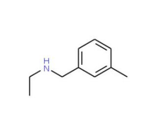 N-(3-methylbenzyl)ethanamine - chemical structure image
