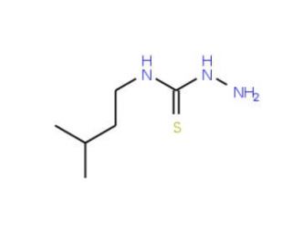 N-(3-methylbutyl)hydrazinecarbothioamide - chemical structure image