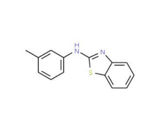 N-(3-methylphenyl)-1,3-benzothiazol-2-amine - chemical structure image