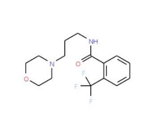 N-(3-Morpholin-4-yl-propyl)-2-trifluoromethyl-benzamide - chemical structure image