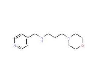 N-(3-morpholin-4-ylpropyl)-N-(pyridin-4-ylmethyl)amine - chemical structure image