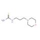 N-(3-morpholin-4-ylpropyl)thiourea (CAS 111538-46-6) - chemical structure image