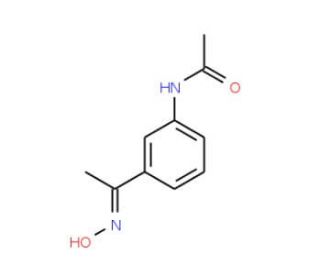 N-{3-[N-hydroxyethanimidoyl]phenyl}acetamide - chemical structure image