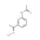 N-{3-[N-hydroxyethanimidoyl]phenyl}acetamide - chemical structure image