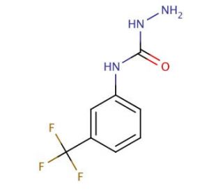 N-[3-(Trifluoromethyl)phenyl]-1-hydrazinecarboxamide (CAS 448233-17-8) - chemical structure image