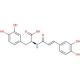 N-[3′,4′-Dihydroxy-(E)-cinnamoyl]-3-hydroxy-L-tyrosine (CAS 53755-02-5) - chemical structure image