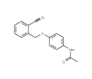 N-{4-[(2-Cyanobenzyl)oxy]phenyl}acetamide - chemical structure image