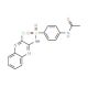 N-(4-{[(3-chloroquinoxalin-2-yl)amino]sulfonyl}phenyl)acetamide (CAS 4029-42-9) - chemical structure image