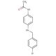 N-(4-{[(4-bromophenyl)methyl]amino}phenyl)acetamide - chemical structure image