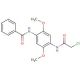 N-{4-[(chloroacetyl)amino]-2,5-dimethoxyphenyl}benzamide - chemical structure image