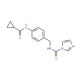 N-{4-[(cyclopropylcarbonyl)amino]benzyl}-1H-imidazole-1-carboxamide - chemical structure image