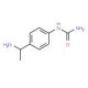 N-[4-(1-aminoethyl)phenyl]urea - chemical structure image