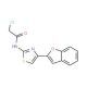 N-[4-(1-benzofuran-2-yl)-1,3-thiazol-2-yl]-2-chloroacetamide - chemical structure image