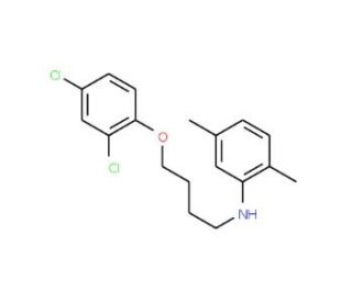N-[4-(2,4-Dichlorophenoxy)butyl]-2,5-dimethylaniline - chemical structure image