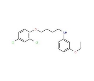 N-[4-(2,4-Dichlorophenoxy)butyl]-3-ethoxyaniline - chemical structure image