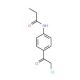 N-[4-(2-Chloro-acetyl)-phenyl]-propionamide - chemical structure image