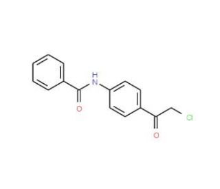 N-[4-(2-chloroacetyl)phenyl]benzamide - chemical structure image