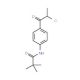 N-[4-(2-chloropropanoyl)phenyl]-2,2-dimethylpropanamide - chemical structure image