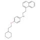 N-[4-(2-Cyclohexylethoxy)phenyl]-N-[2-(1-naphthyl)ethyl]amine - chemical structure image