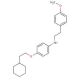 N-[4-(2-Cyclohexylethoxy)phenyl]-N-(4-methoxyphenethyl)amine - chemical structure image
